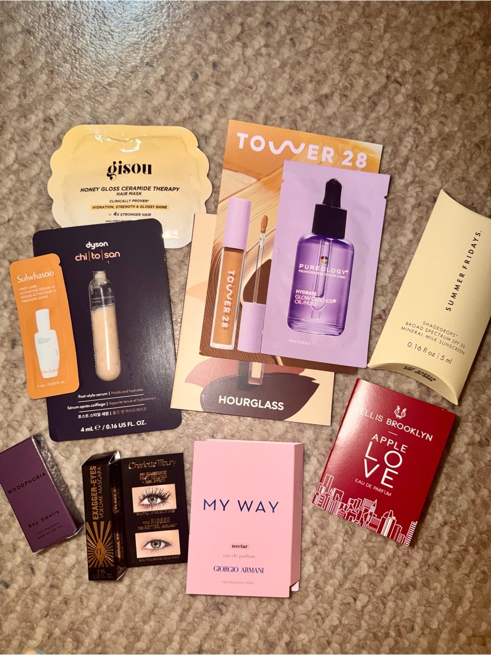 Sephora 10pc Beauty Samples variety bag